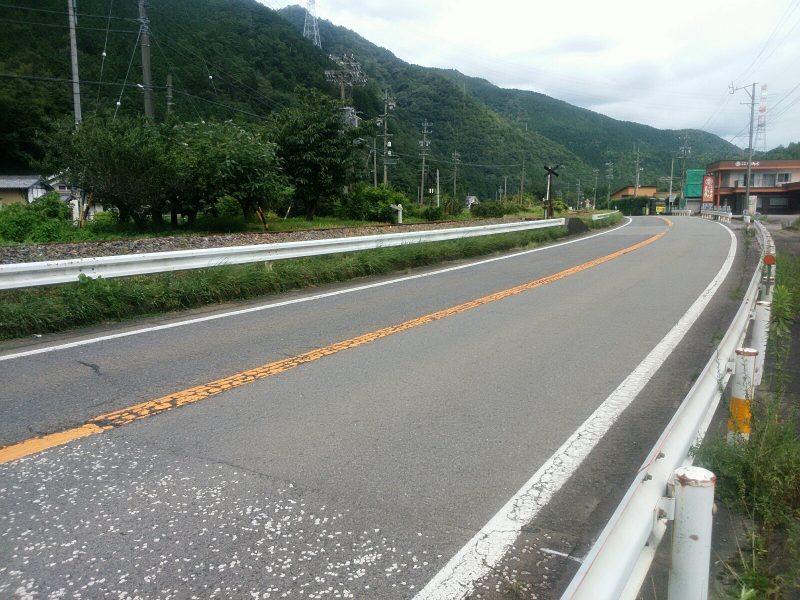 2工区 美並町上田 35.22KP~35.73KP 調査範囲 570m